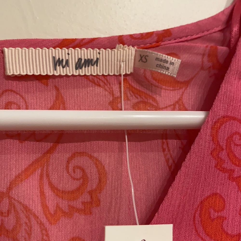 Pink Long Sleeve Romper - Picture 3 of 4